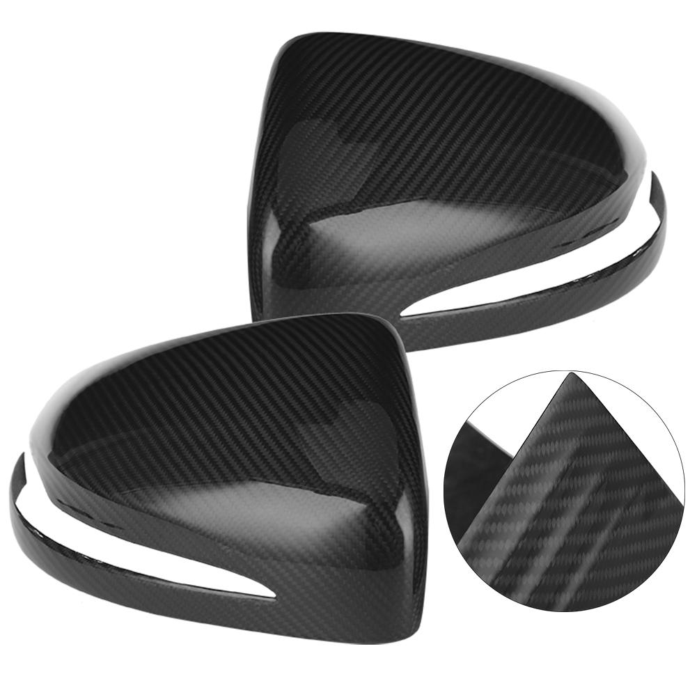 Dry Carbon Fiber Rearview Mirror Cover Cap Car Refitting Fit for MERCEDES Benz GClass G500 20182020