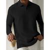 Men's Sweatshirts Spring/Autumn Polo Shirts Textured Men's Sports Polo Shirts