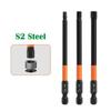 6Pcs 1/4 Shank Screwdriver Bit Magnetic Screwdriver Socket Bit High Quality Hexagonal Drill Bit