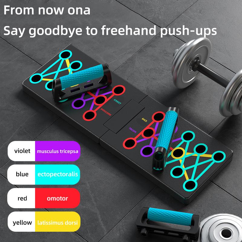 Suport multifuncțional pentru flotări, placă de fitness pentru antrenament acasă