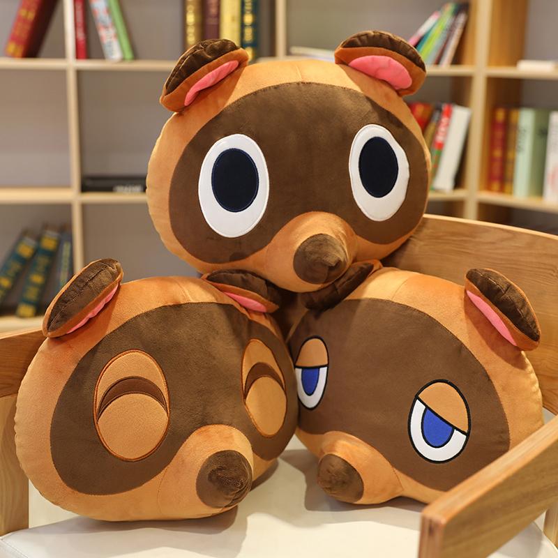 Animal Crossing Plush Pillow Doubutsu No Mori Cofa Cushion Tom Nook Timmy Tommy Foxes Anime Stuffed Doll Xmas Gifts
