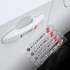 4Pcs Car Stickers Paste Freely Decorative Decal For Alfa Romeo 156 159 147 4C 8C 166 Giulia Giulietta Mito Stelvio Spider GT