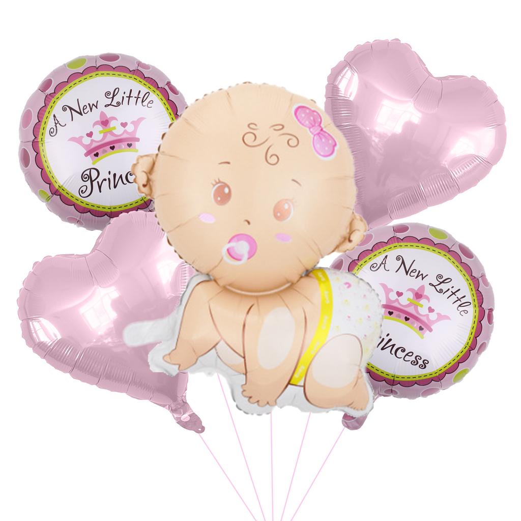 Erster Geburtstag Arrangement Babyparty Baby Aluminiumfolienballon Set Baby Geburtstagsballon Dekoration