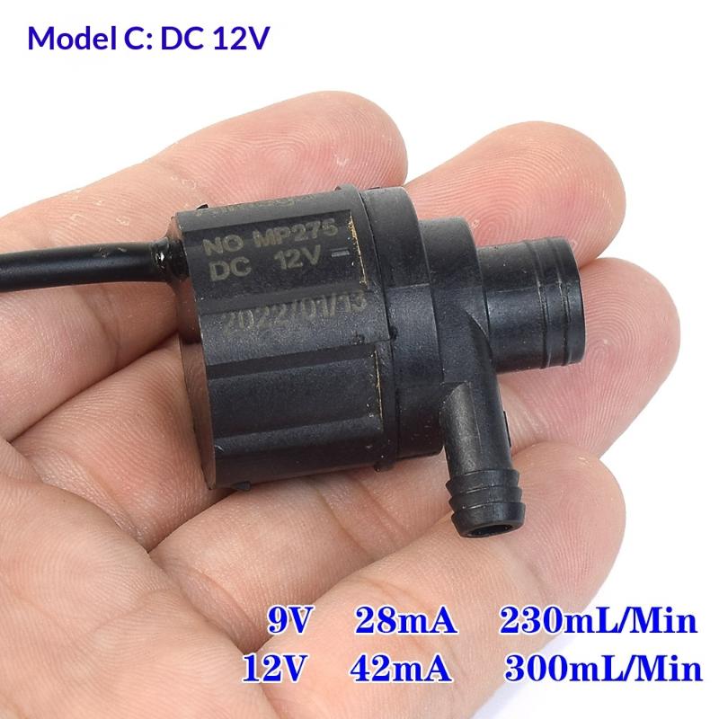 Mini Brushless Water Pump IP67 Waterproof Silent Sealed Centrifugal Circulation Pump for Indoor Tabletop Fountain Fish Tank