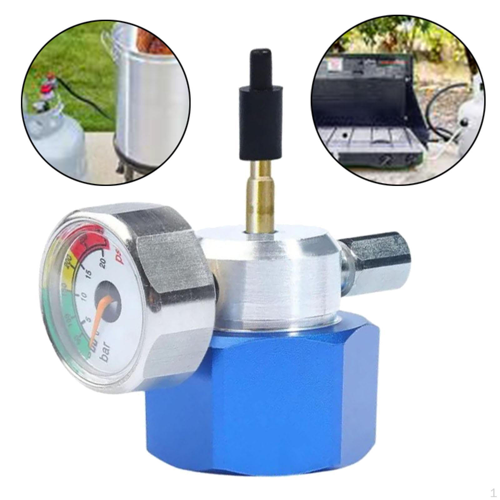

Propane Filling Adapter, Cans Tank Coupler, Reusable Non Leaking Gas Adapter and Air Valve for