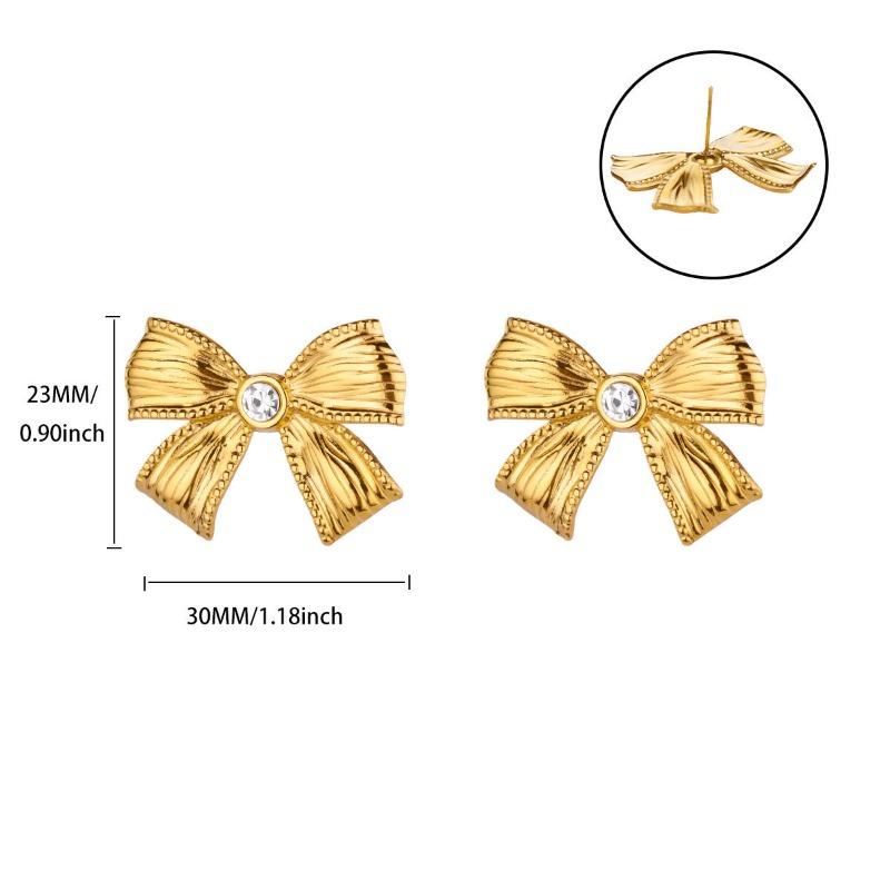 Wind retro stainless steel sunflower love geometric earrings personalized flower earrings new