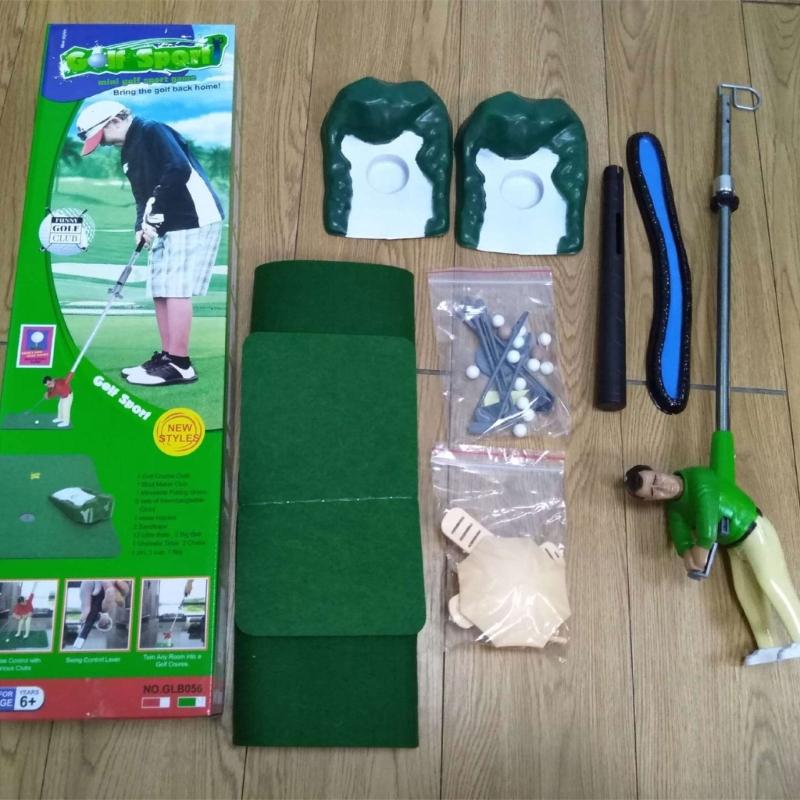 Golf Training Aids Golf Gifts Office Home Indoor Golf Putting Mat Golf Game Set