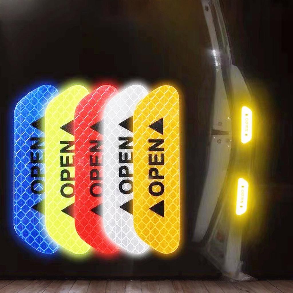 Car Sticker Locomotive Helmet Sticker Car Sticker Reflective PET Sticker Reflective Reflector Sticker