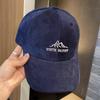 Mountain baseball cap children show their faces small spring summer fashion couple sun hat increase head circumference hard top cap men