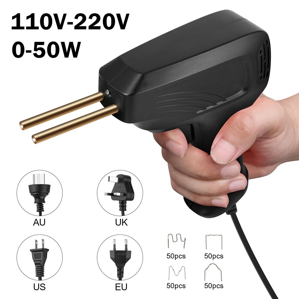 0.5A 50W Plastic Welding Machine Car Repairing Portable Plastic Welding Gun Set Multifunctional Plastic Welder Kits for Workshop