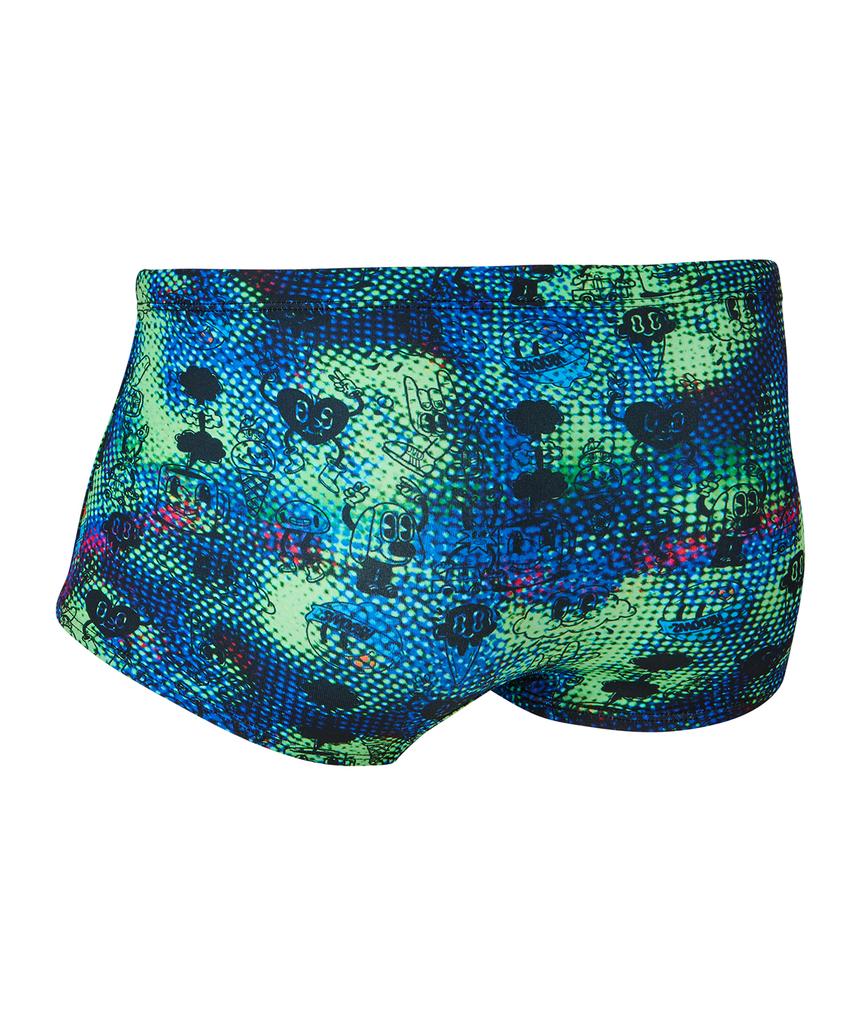 Laelliseupocheu [Rsmr456 Mlt] Men'S Insert Square Short Boxy Multi