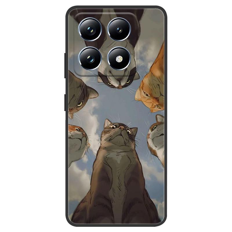 For Xiaomi 14T Case Soft TPU Cool Space Animals Silicone Back Cover for Xiaomi 14T Pro Phone Cases 14 t 14tPro Protective Fundas