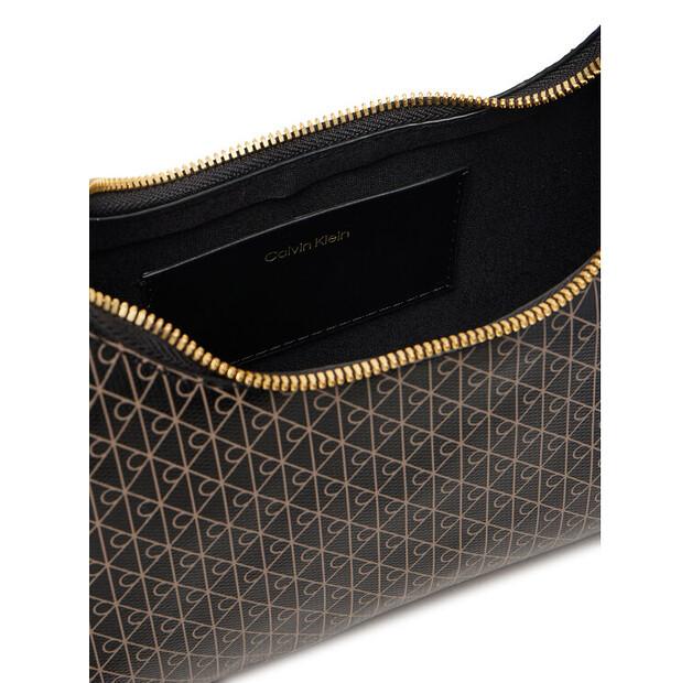 Сумка Calvin Klein Calvin Klein Emblem Aop Conv Shoulder Bag LV04F3298G чёрный