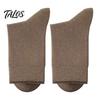 Chaussettes Business Respirantes Homme Mi-mollet, Couleur Unie Décontractées Douces Non Serrantes Évacuant la Transpiration pour l'Automne l'Hiver et le Quotidien Humidité