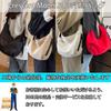 MR&KB Women's Lightweight Nylon Shoulder Bag, Crossbody Bag, Large Capacity, Unisex, Simple Design, Water-Repellent, Crescent-Shaped, Perfect for