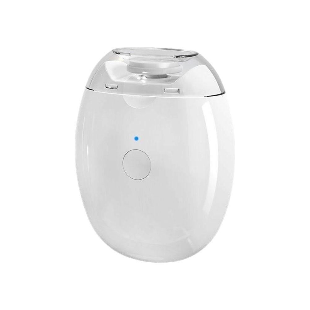 

2 В 1 Електрична машинка для стрижки нігтів зі світлодіодним підсвічуванням Автоматична шліфувальна машина для нігтів Тример для дітей і дорослих Міні-інструменти для манікюру Догляд за нігтями білий