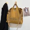 Large Capacity Canvas Bag Women's Handbag Casual Stylish Minimalist Convenient Portable Female's Diagonal Cross Tote Bags Ladies