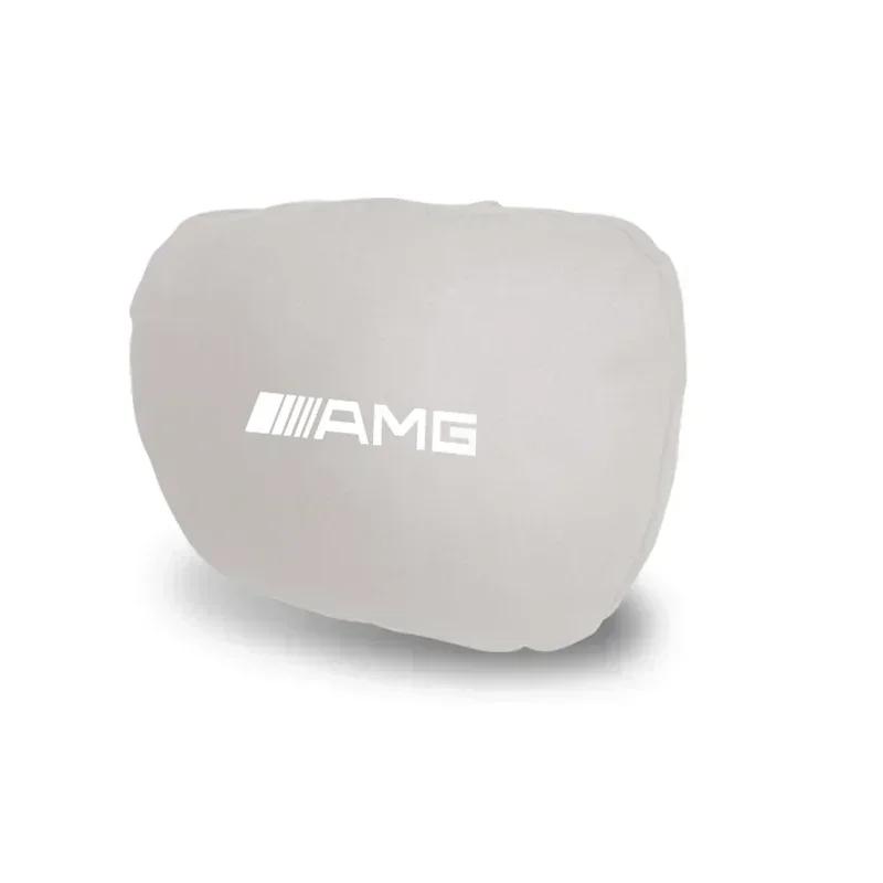 CFC1 2025 For Mercedes-Benz 1pcs Car Seat Head Neck Rest Car Pillow Neck Headrest Cover Vehicular Pillow Seat Headrest For Mercedes b