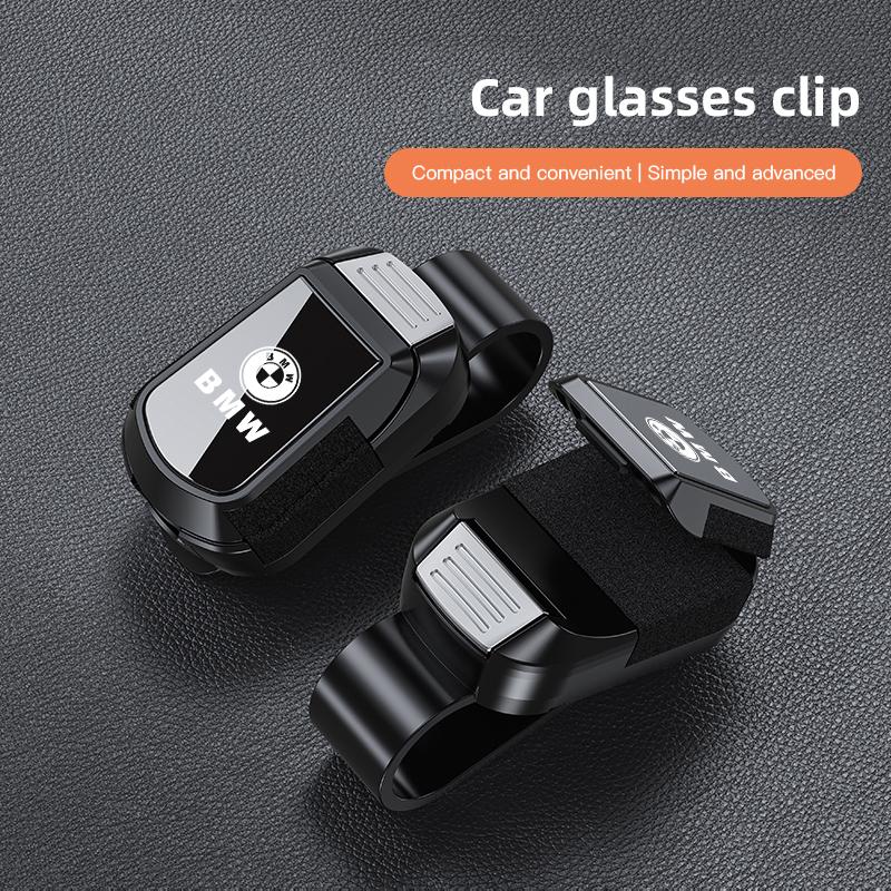 Car Sun Visor Glasses Clip Sunglasses Storage Bracket For BMW E46 E90 E60 F30 F10 E39 E36 F20 G20 G30 E92 E87 E91 X5 E70 F11 E30 XR1