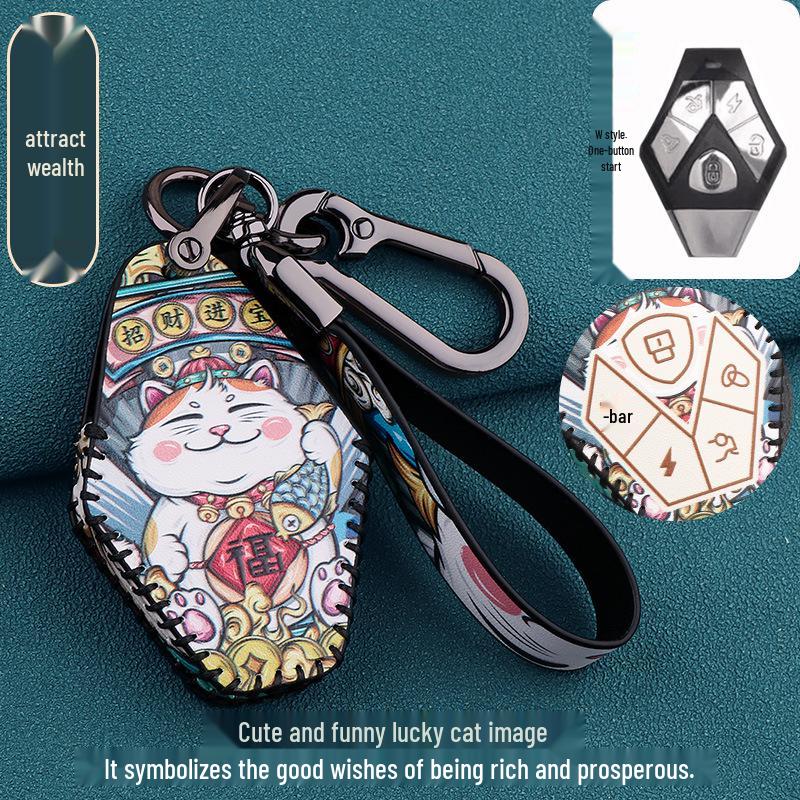 

Tailg N8 Tiger Little Lion Electric Vehicle Key Cover Standard