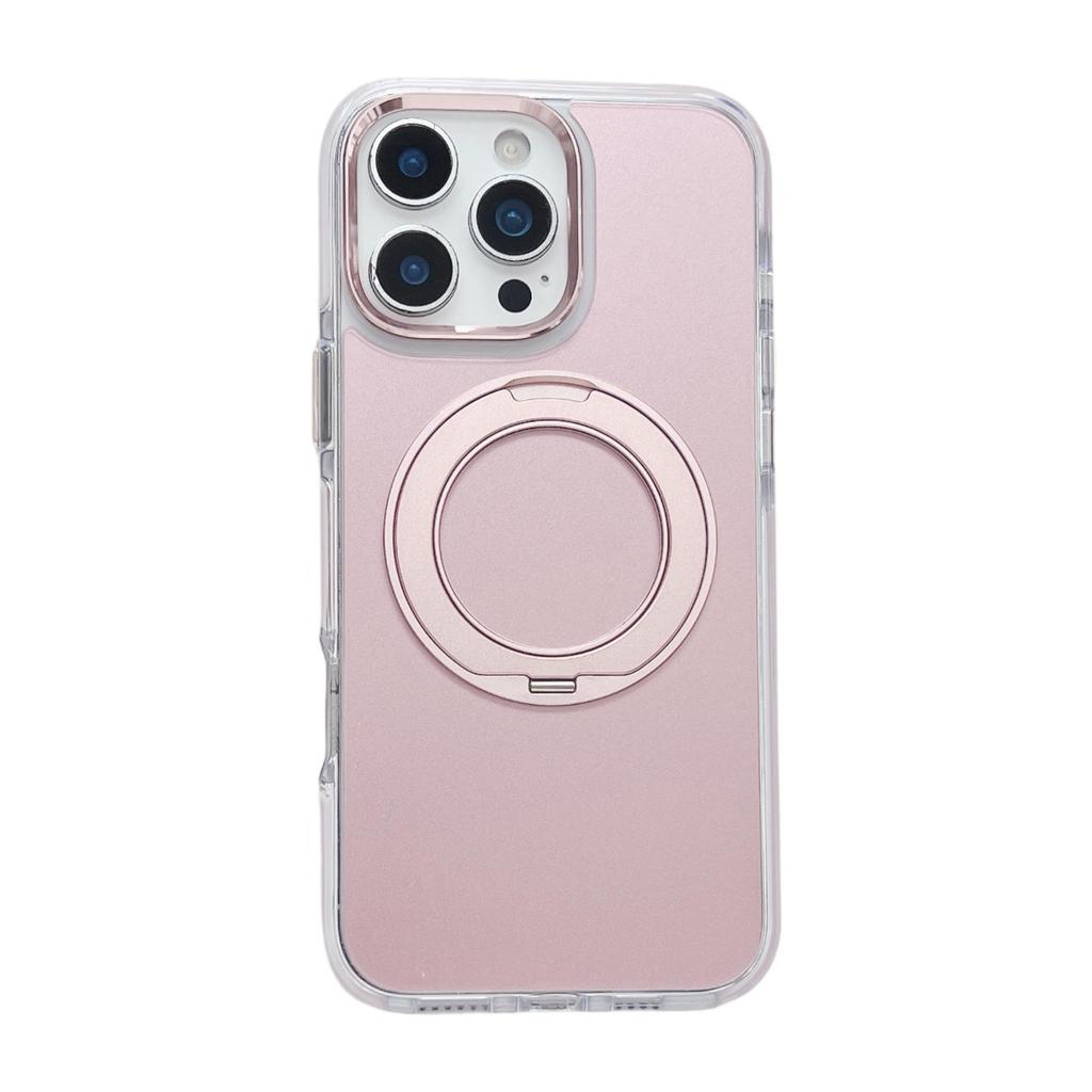 Magnetic Rotating Stand Case for iPhone 16/17 Pro Max - Anti-Fall Protective Cover