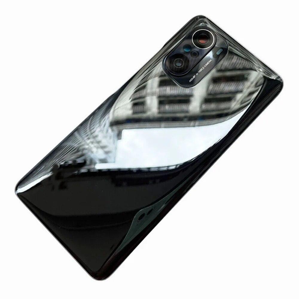 Battery Cover For POCO F3 5G M2012K11 Back Glass Housing  Replacement With Adhesive