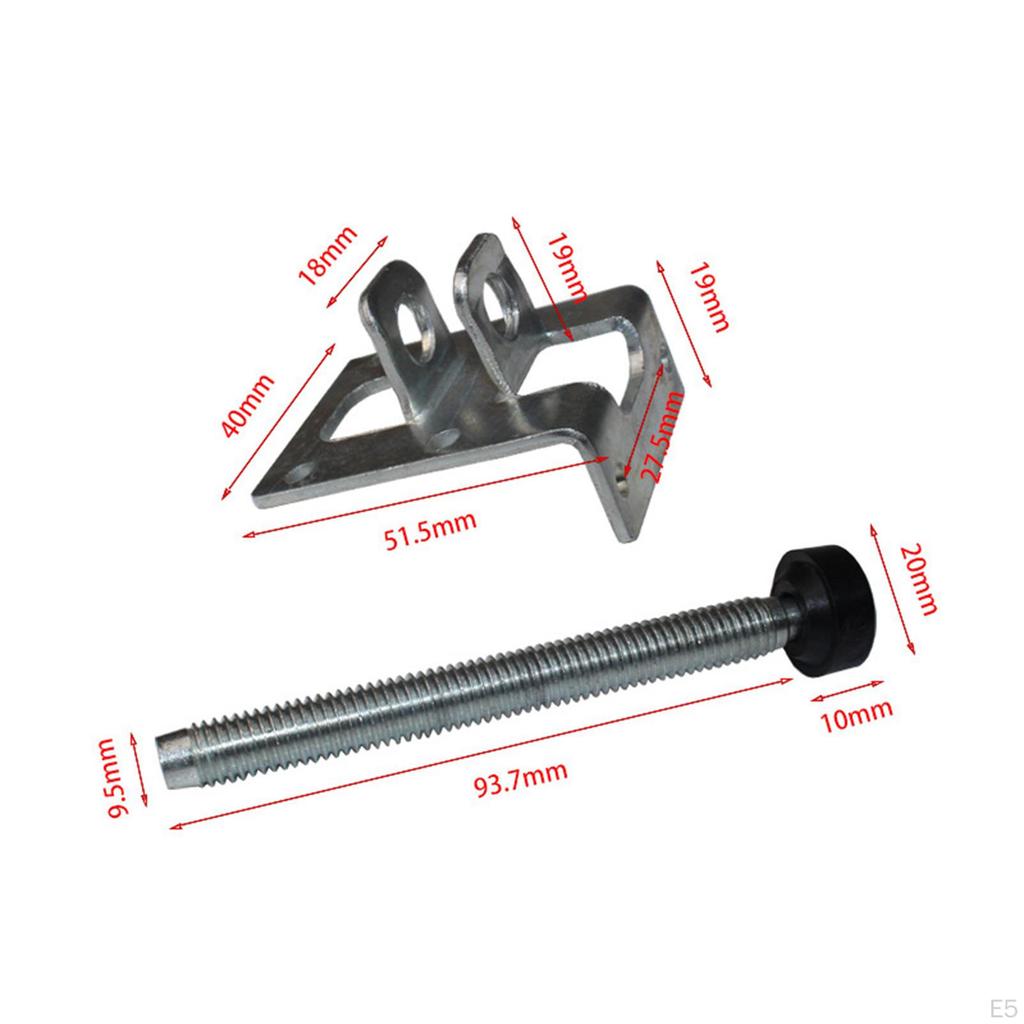 4 Pack Möbel Utjämningsben Höjd Justerbara Stödfötter Slitstark med skruvar för