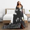 Pitbull Mr.Worldwide Flannel Blanket Warm Soft Throw Blanket for Couch Chair Airplane Travel Print Bedspread Sofa Bed Cover