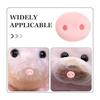 100pcs Pig Nose Resin Parts Durable Noses for Crochet Nose Stuffed Animals Animal Craft DIY Doll Making Supplies