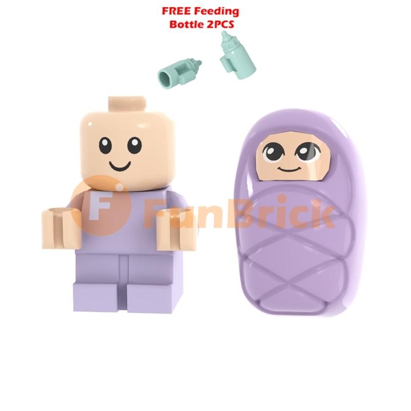 Klocki konstrukcyjne dla dzieci Zabawki MOC Klocki DIY Wózki dziecięce Prezenty dla dzieci