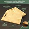 Wooden Cutting Board Kitchen Cutting Board for Meat Totally Bamboo Food Cutting Table Thickened Fruit Vegetables Chopping Panel