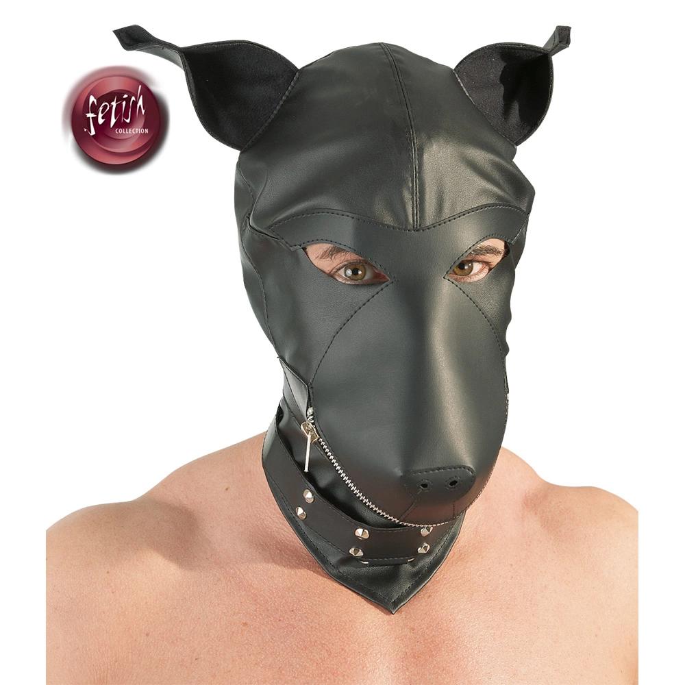 Fetish Collection - Dog Head Mask with Ears