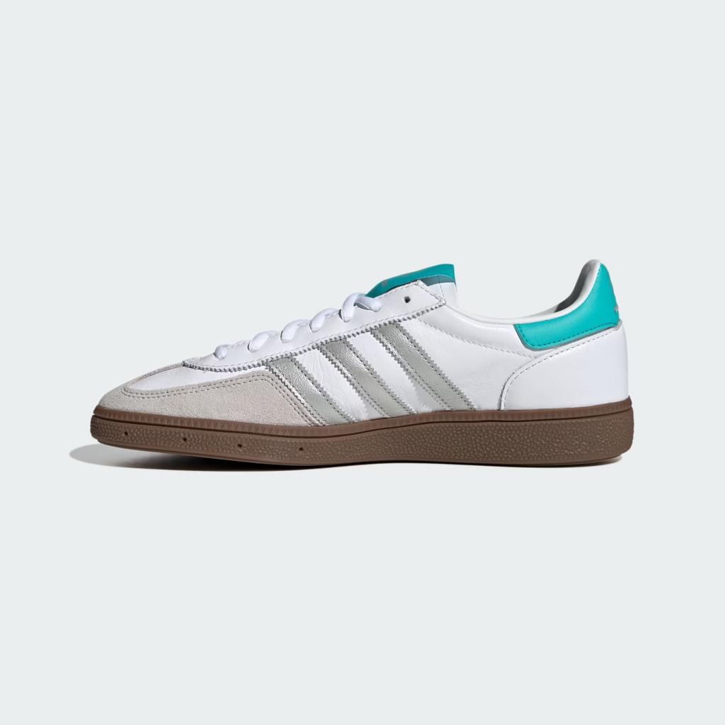 KJ1178 Mercedes AMG adidas Handball Spezial Cloud White Silver Metallic (Men's)