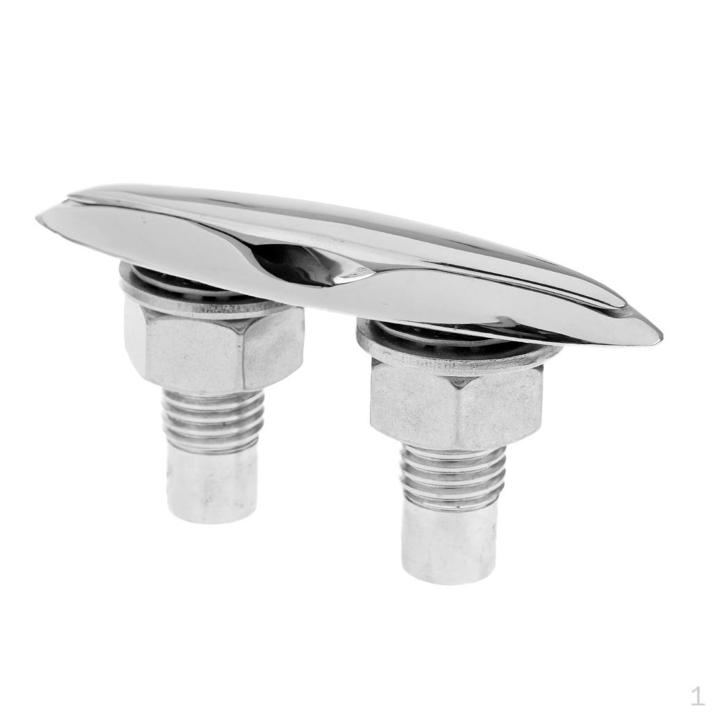 

/ 145mm Cleat Boat in Stainless Steel, Mooring Cleat, High Quality And Durable 5 inch