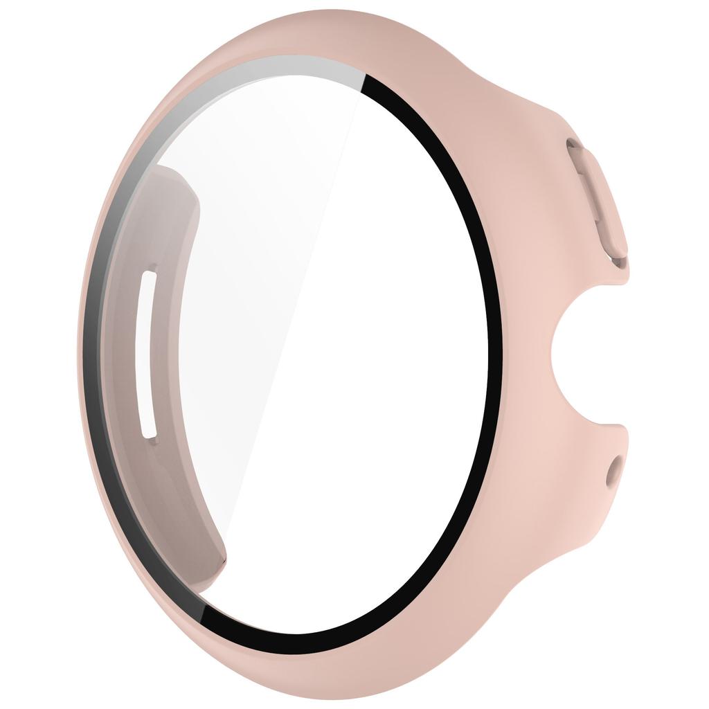 Case for Google Pixel Watch 3 45mm 41mm PC All-around Bumper Protective Cover + Screen Protector for Pixel Watch 3 Accessories