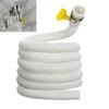 Laundry Room Washing Machine Inlet Lengthened Hose Air Conditioning Drain Pipe Kitchen Bathroom Extension Tube 3 Meters