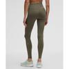 Lululemon Base Pace High Rise Tight 28  Army Green