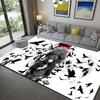 Naruto Anime Street Style Area Rug Soft Plush Non-Slip Mat for Living Room