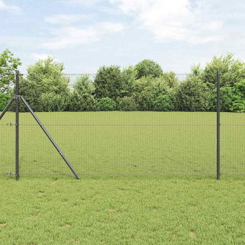 Welded Wire Fence Grey