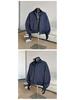 American Retro Men's Oversized Pilot Jacket - Trendy Spring/Autumn Stand Collar Baseball Style