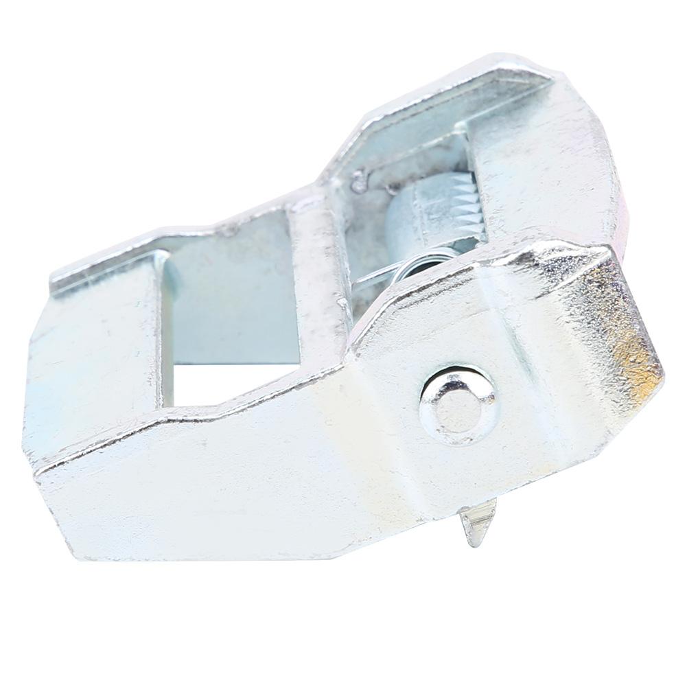 Zinc Alloy Buckle for Heavy Duty Tiedown Cargoes Strap Fixed Tensioner Ratchet Buckle(White Zinc 50mm)