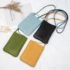 Factory Direct Sales Vertical Mobile Phone Bag Female Crossbody Bag, Fashionable and Simple Soft Surface Shoulder Bucket Bag Wholesale