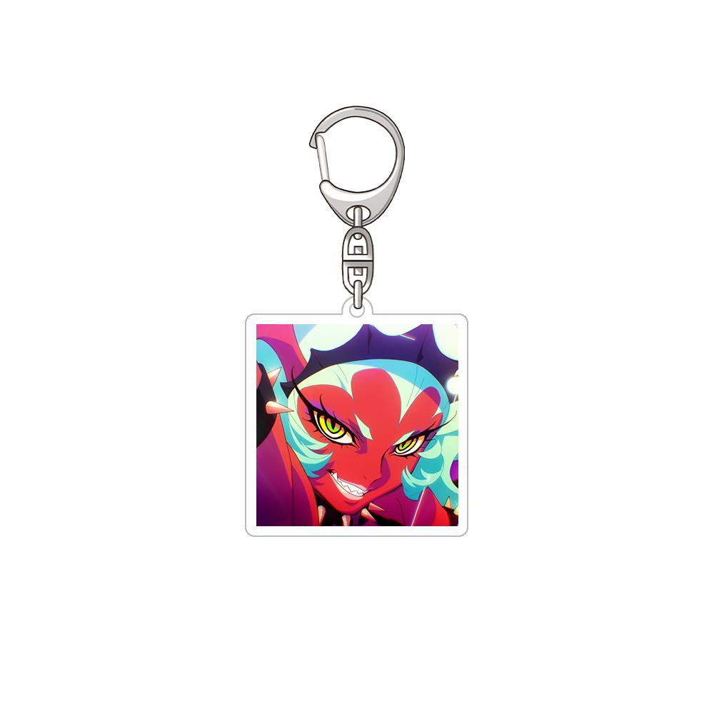 

Panty & Stocking with Garterbelt Panty Stocking Scanty Kneesocks Polyester Polyurethane Official HD Acrylic Keychain Bag pendant 6 cm