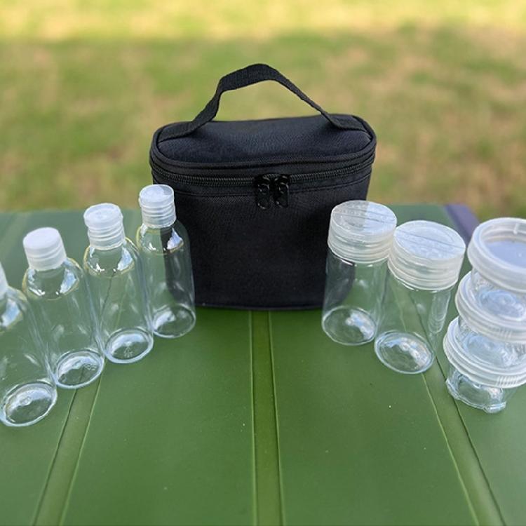 Convenient Spices Holder Set Portables Seasoning Bottles Miniature Spices Jar for Various Capacity Option