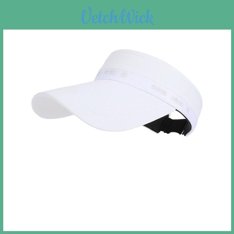 Womens Summer Sunshade Hat With Large Brim Polyester Breathable Outdoor Sports Sun Hat