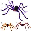 Halloween Giant Light Up Spider Scary Realistic Hairy LED Spider with Bendable Legs for Indoor Outdoor Halloween Yard Home House Decor