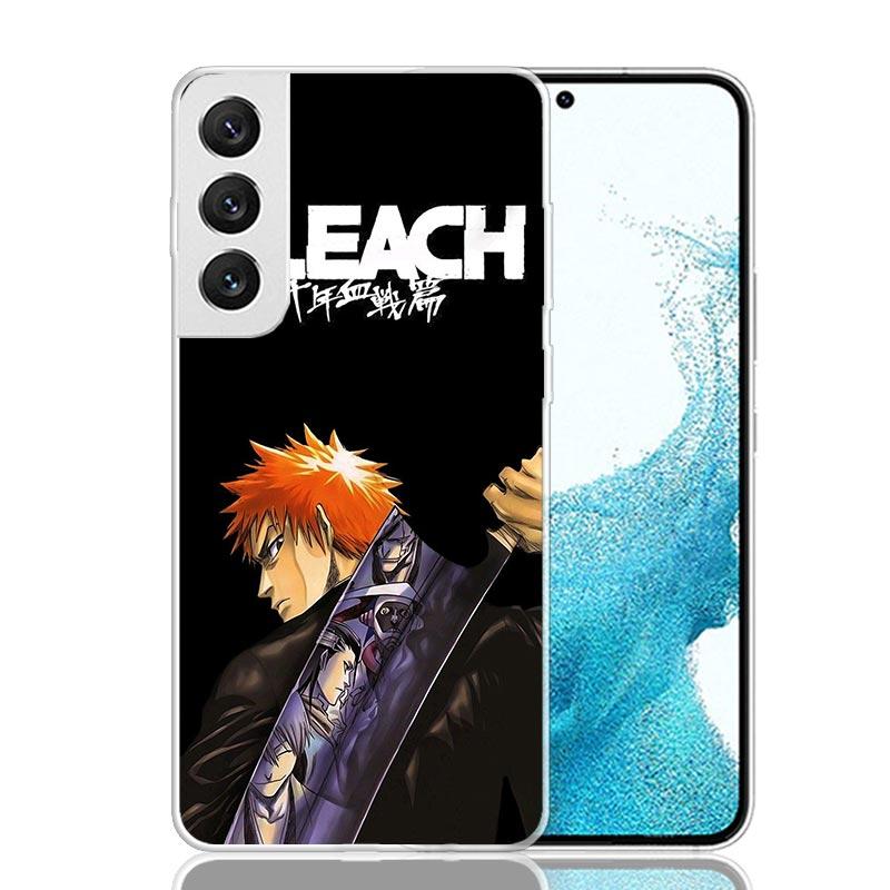 Kurosaki Ichigo Bleach Phone Case For Samsung Galaxy S26 S25 Edge S24 S23 FE S22 Ultra S21 Plus S20 + Fundas Cover Coque Galaxy