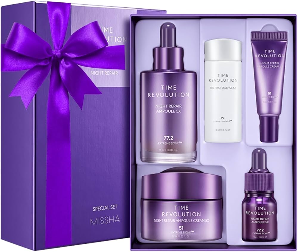 Time Revolution Night Repair Special Set 5X AUTHENTIC STORE