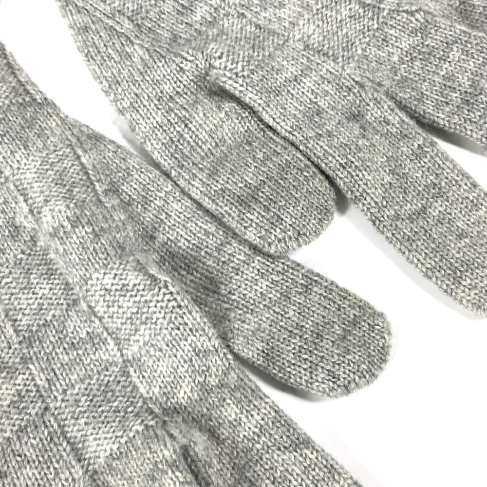 Louis Vuitton M72679 Gonhelshinki Gloves Cashmere gray
