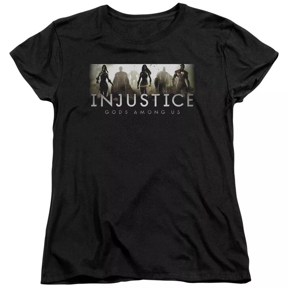 Женская футболка  Логотип  Injustice Gods Among Us 3XL